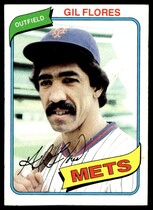 1980 Topps Base Set #478 Gil Flores