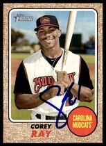 2017 Topps Heritage Minor League #150 Corey Ray