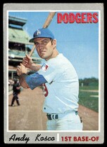 1970 Topps Base Set #535 Andy Kosco