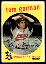 1959 Topps Base Set #449 Tom Gorman