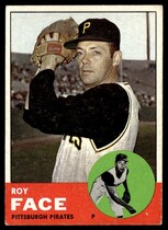 1963 Topps Base Set #409 Roy Face