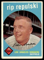 1959 Topps Base Set #195 Rip Repulski