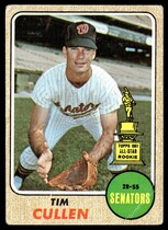 1968 Topps Base Set #209 Tim Cullen