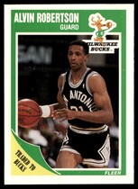1989 Fleer Base Set #90 Alvin Robertson