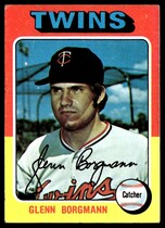 1975 Topps Base Set #127 Glen Borgmann