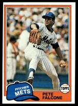 1981 Topps Base Set #117 Pete Falcone