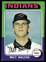 1975 Topps Base Set #14 Milt Wilcox