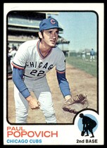 1973 Topps Base Set #309 Paul Popovich