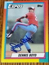 1990 Topps Traded #12T Dennis Boyd
