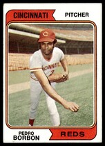 1974 Topps Base Set #410 Pedro Borbon