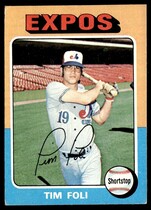 1975 Topps Base Set #149 Tim Foli