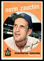 1959 Topps Base Set #311 Norm Zauchin