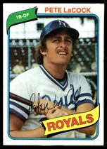 1980 Topps Base Set #389 Pete LaCock