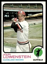 1973 Topps Base Set #327 John Lowenstein