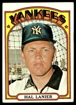 1972 Topps Base Set #589 Hal Lanier