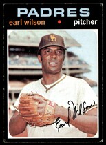 1971 Topps Base Set #301 Earl Wilson