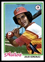 1978 Topps Base Set #389 Julio Gonzalez