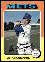 1975 Topps Base Set #324 Ed Kranepool