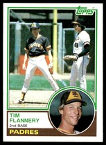 1983 Topps Base Set #38 Tim Flannery
