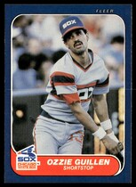 1986 Fleer Base Set #206 Ozzie Guillen