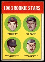 1963 Topps Base Set #386 1963 Rookie Stars