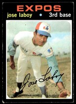 1971 Topps Base Set #132 Jose Laboy
