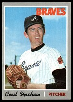 1970 Topps Base Set #295 Cecil Upshaw