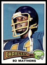 1975 Topps Base Set #486 Bo Matthews