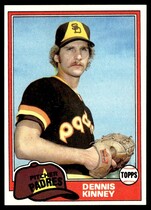 1981 Topps Base Set #599 Dennis Kinney