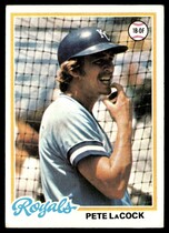 1978 Topps Base Set #157 Pete LaCock