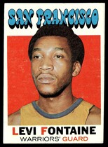 1971 Topps Base Set #92 Levi Fontaine