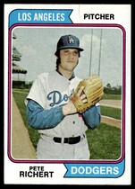 1974 Topps Base Set #348 Pete Richert