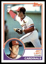 1983 Topps Base Set #284 Jeff Lahti