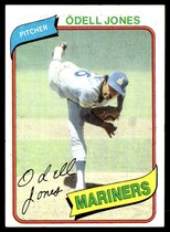 1980 Topps Base Set #342 Odell Jones