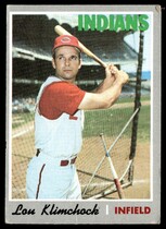 1970 Topps Base Set #247 Lou Klimchock