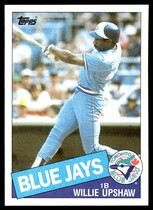 1985 Topps Base Set #75 Willie Upshaw
