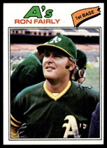 1977 Topps Base Set #127 Ron Fairly