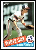 1985 Topps Base Set #78 Scott Fletcher