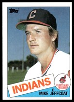 1985 Topps Base Set #303 Mike Jeffcoat
