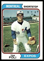 1974 Topps Base Set #217 Tim Foli