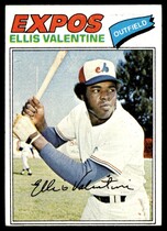 1977 Topps Base Set #52 Ellis Valentine