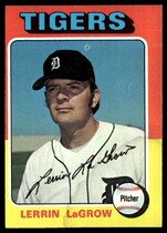 1975 Topps Base Set #116 Lerrin LaGrow