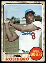 1968 Topps Base Set #65 Johnny Roseboro