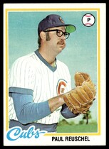 1978 Topps Base Set #663 Paul Reuschel