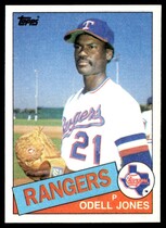 1985 Topps Base Set #29 Odell Jones