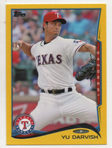 2014 Topps Yellow #300 Yu Darvish