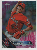2016 Topps Chrome Pink Refractor #170 Garrett Richards