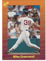 1989 Classic Travel Edition Orange Series #149 Mike Greenwell