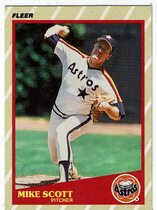 1989 Fleer Superstars #37 Mike Scott