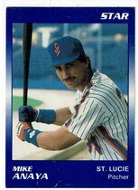 1989 Star Base Set #22 Mike Anaya